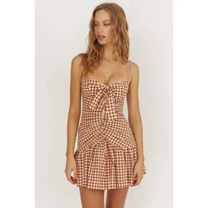 Sweetheart Gingham Dress
