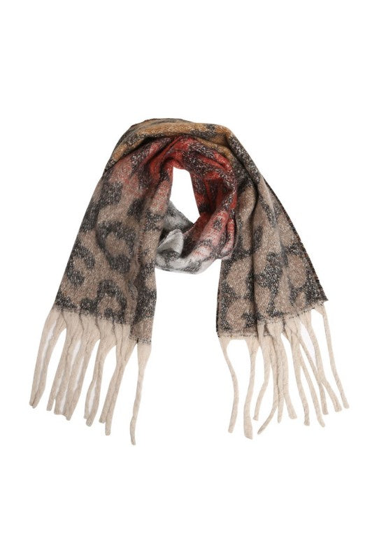 Leopard Oversized Scarf