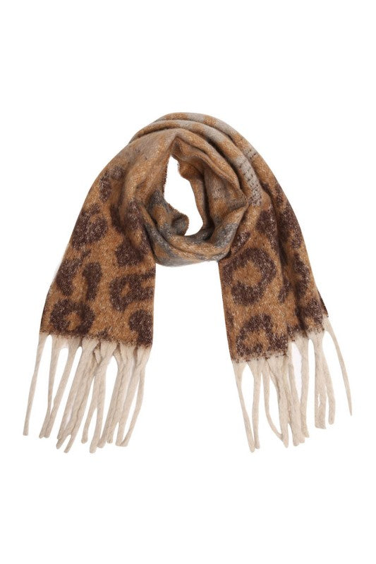 Leopard Oversized Scarf
