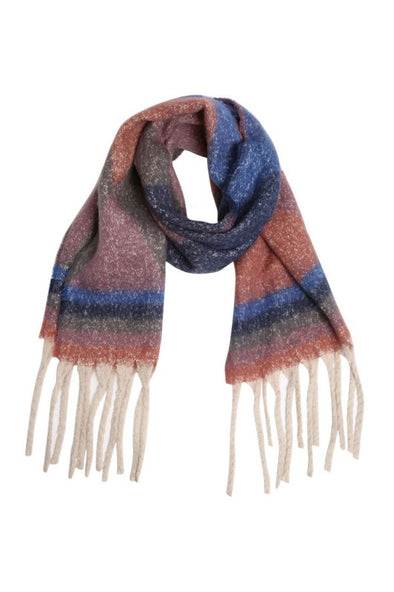 Cozy Geometric Scarf