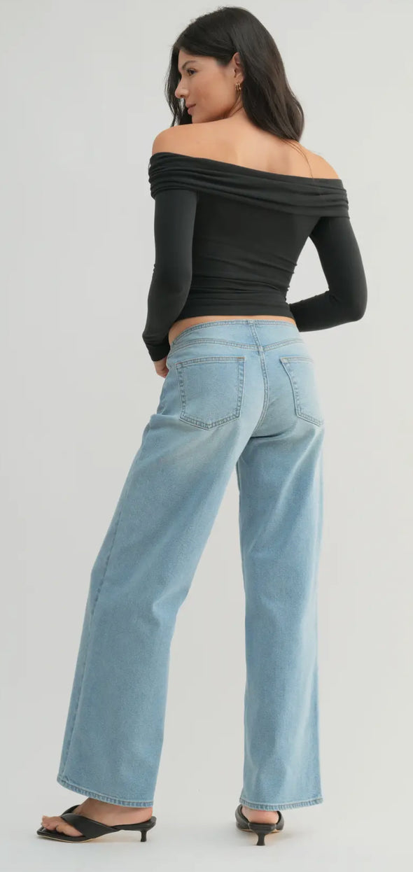 Cut Waist Denim