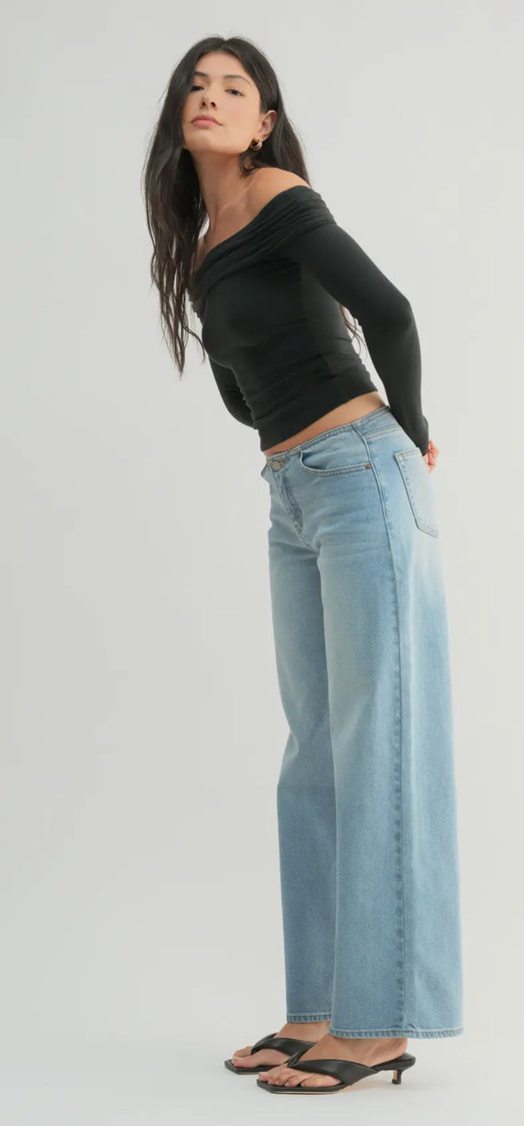 Cut Waist Denim