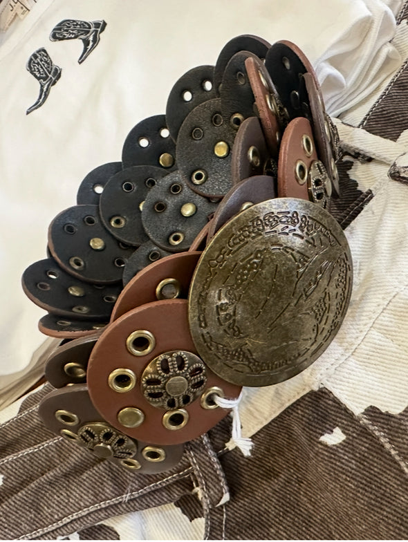 Western Two Tone Belt