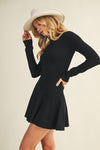 Flare Knit Dress