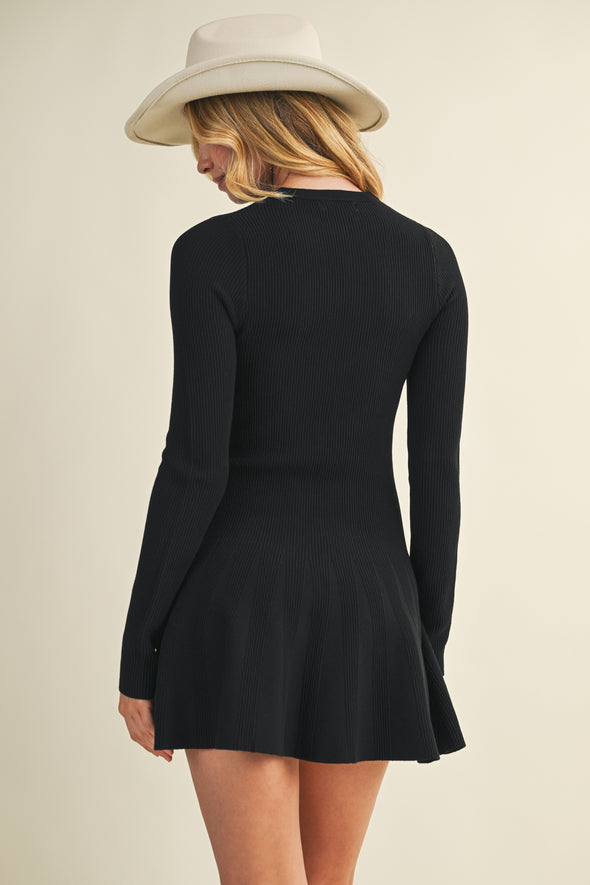 Flare Knit Dress