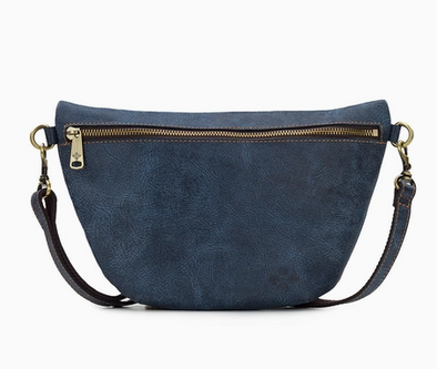 Patricia Nash Tinchi Belt Bag - Denim Leather
