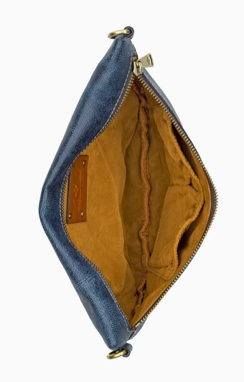 Patricia Nash Tinchi Belt Bag - Denim Leather