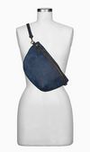 Patricia Nash Tinchi Belt Bag - Denim Leather