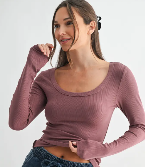 Scoop Neck Top
