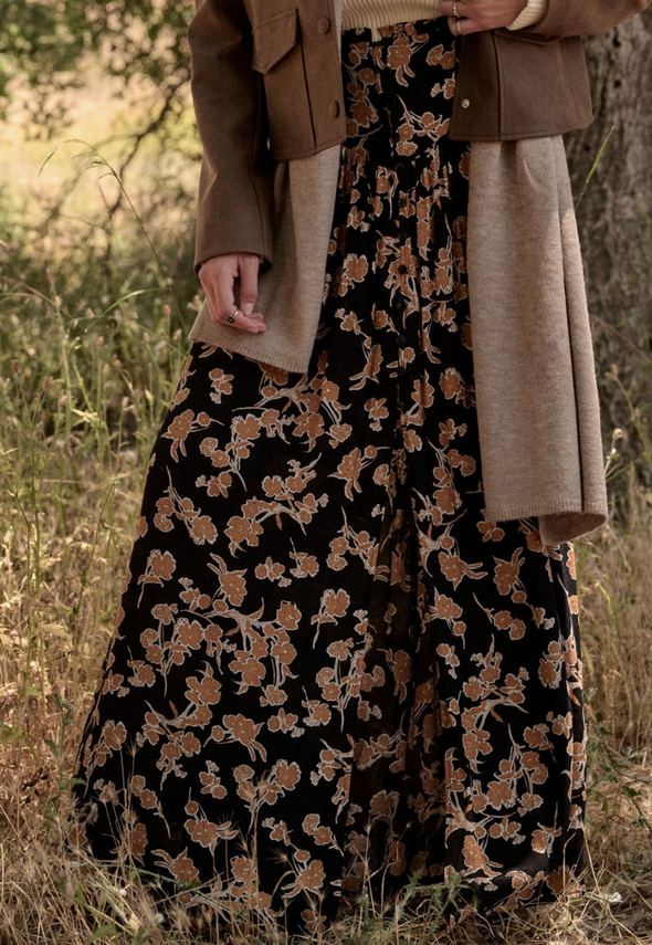 Maple Floral Skirt