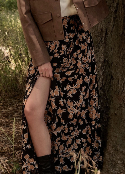 Maple Floral Skirt