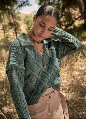 Envy Cable Sweater