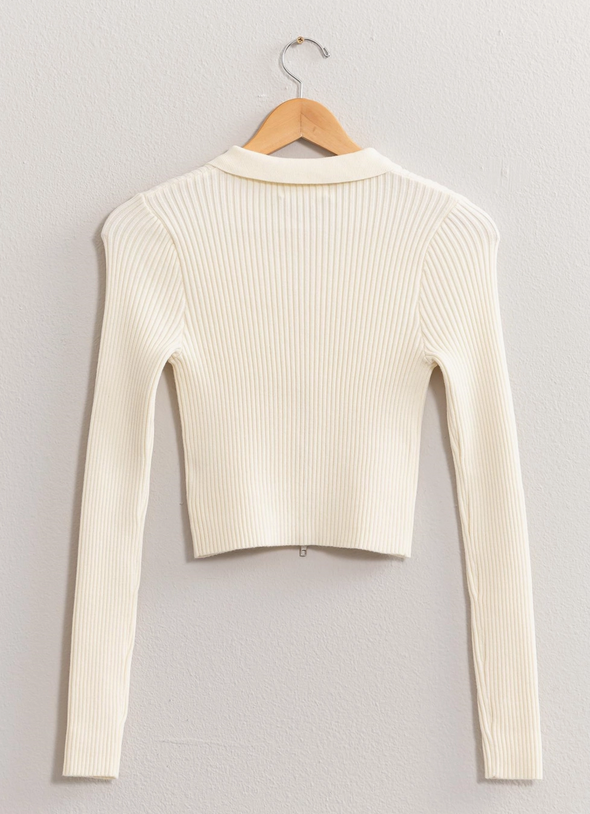 Flawless Zip Sweater