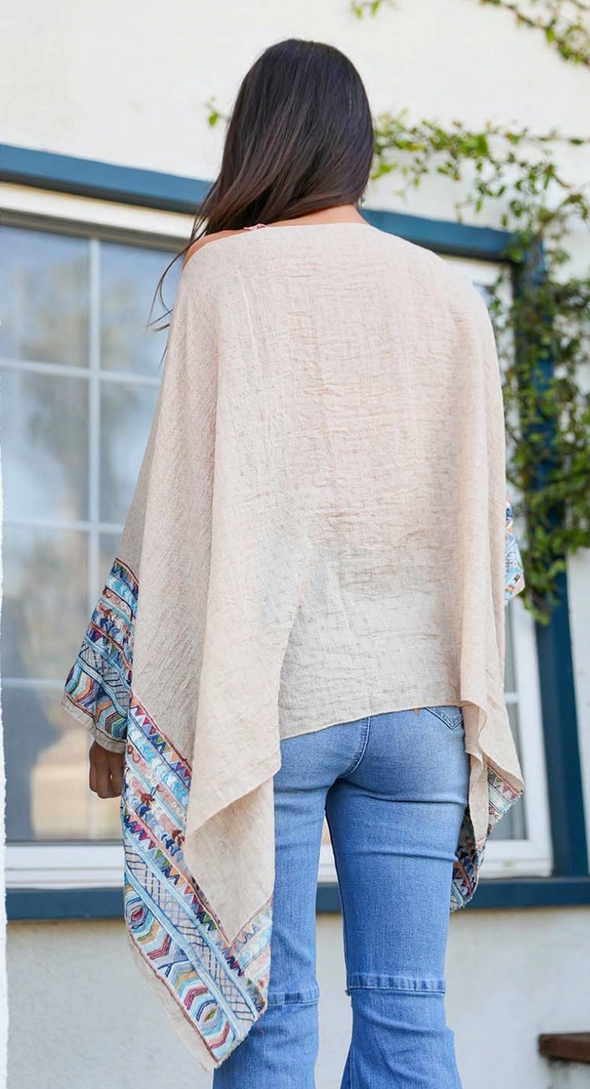 Rachel Western Poncho