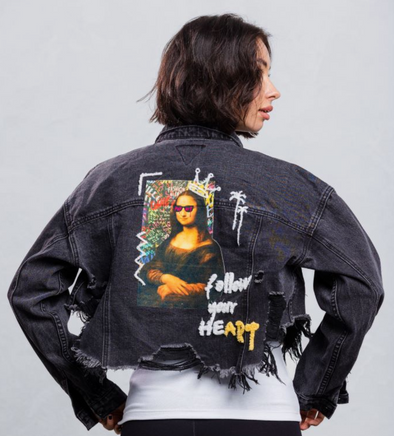 Pop Art Denim Jacket