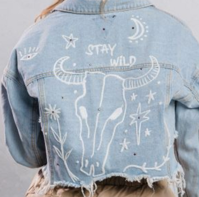 Stay Wild Denim Jacket