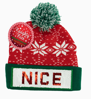 Naughty/Nice Beanie