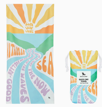 Dock & Bay Vitamin Sea Beach Towel