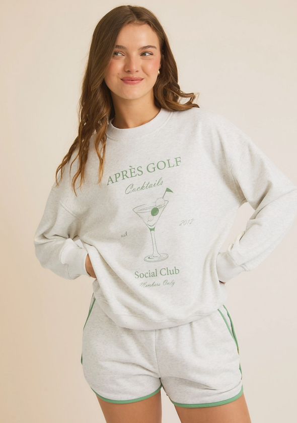 19th Hole Apres Golf Sweatshirt