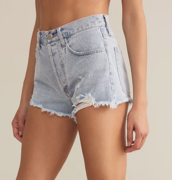 Classic Hi Rise Denim Short