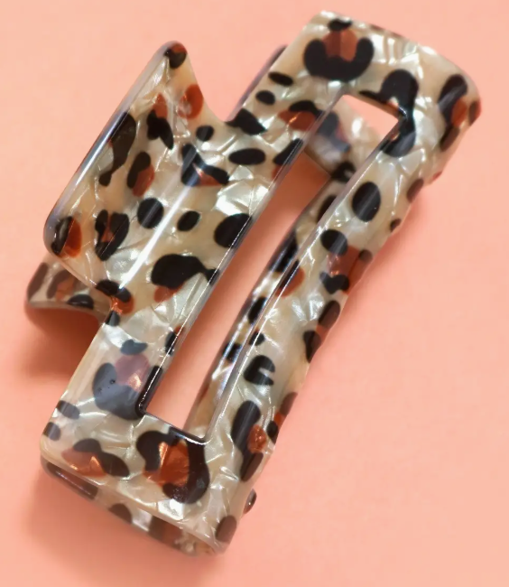 Leopard Claw Clip