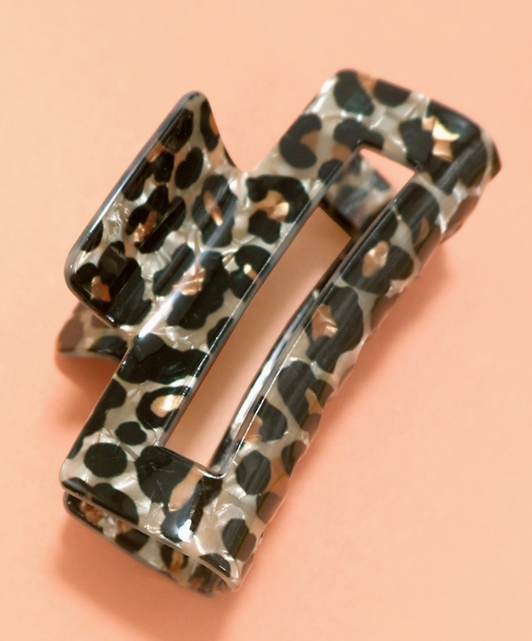 Leopard Claw Clip