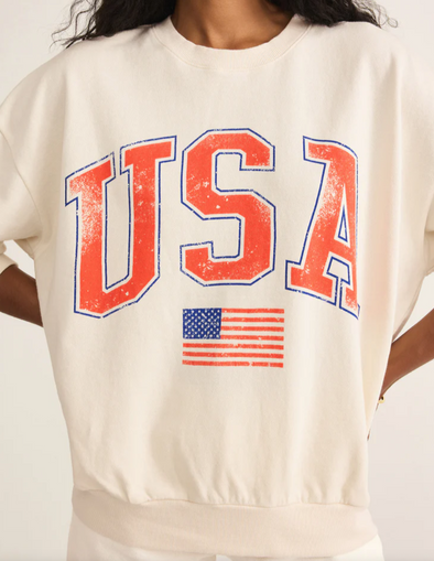 Flag Sunday Sweatshirt