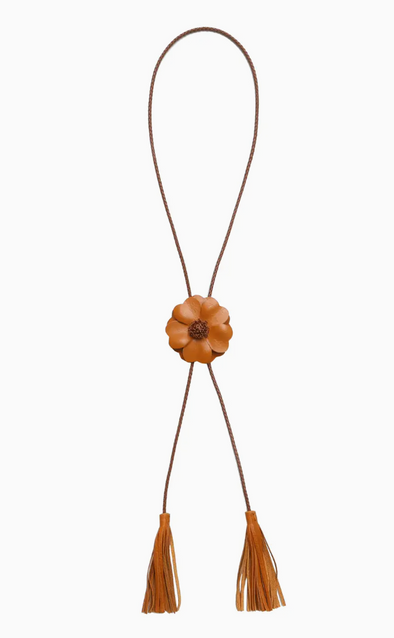 Floral Bolo Necklace