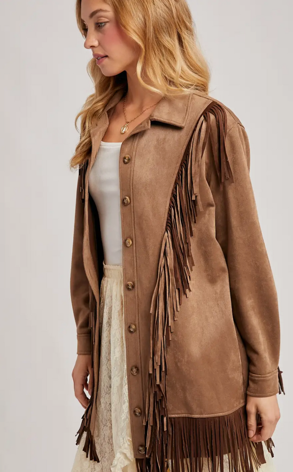 Beth Fringe Jacket