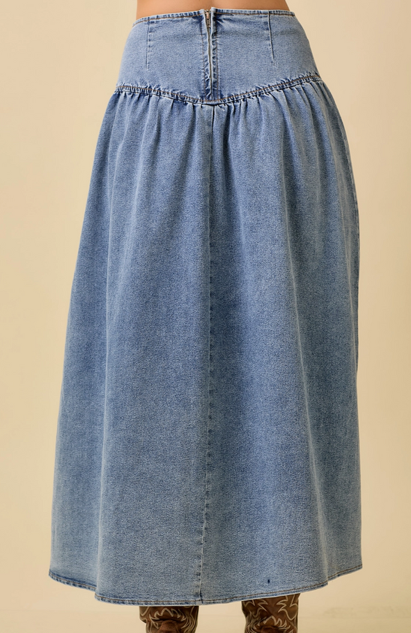 Tessa Denim Skirt