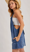 Elise Denim Romper
