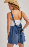 Elise Denim Romper