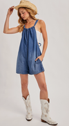 Elise Denim Romper