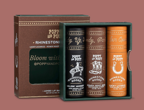 Rhinestone Rodeo Lip Balm Trio
