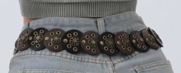 Western Two Tone Belt