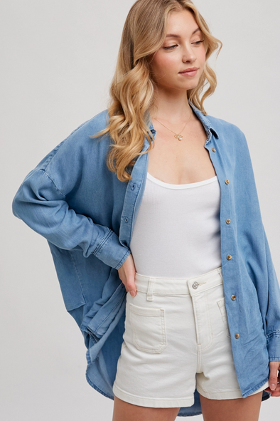 Tencel Longline Shirt