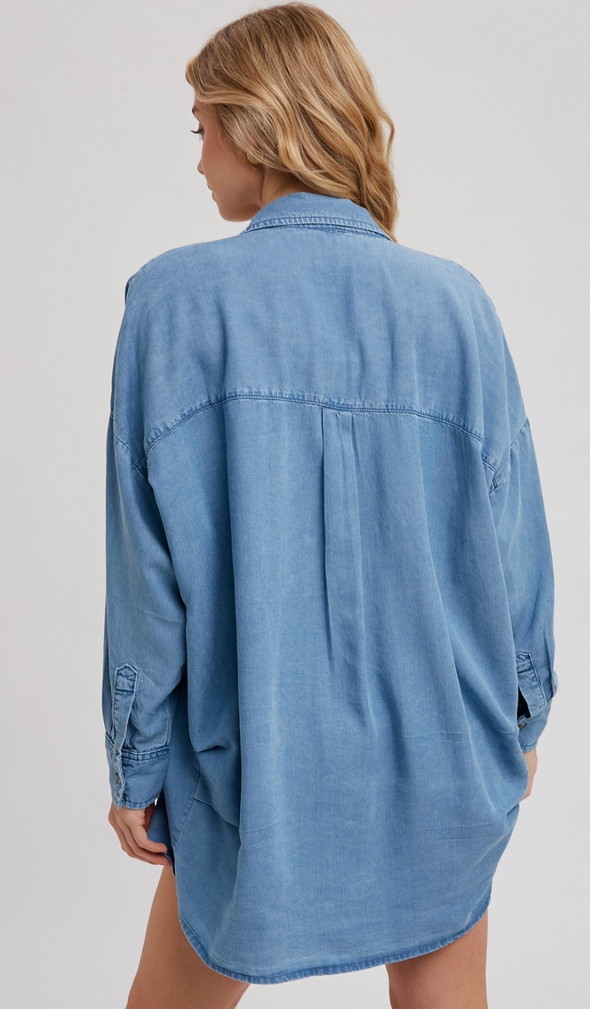 Tencel Longline Shirt