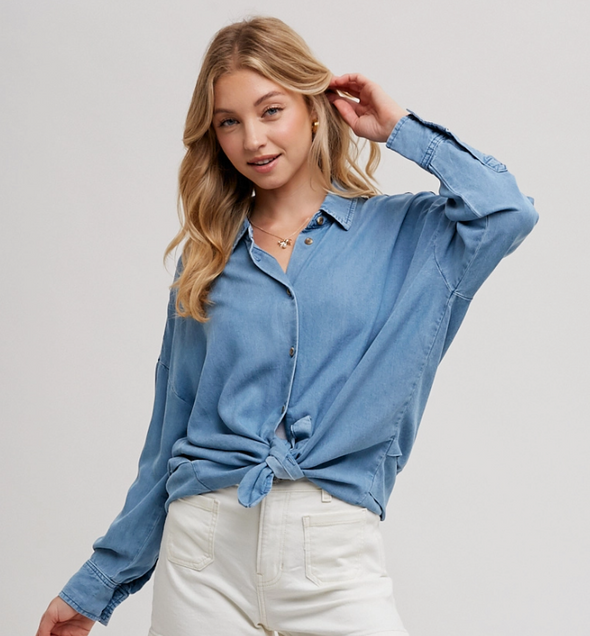 Tencel Longline Shirt