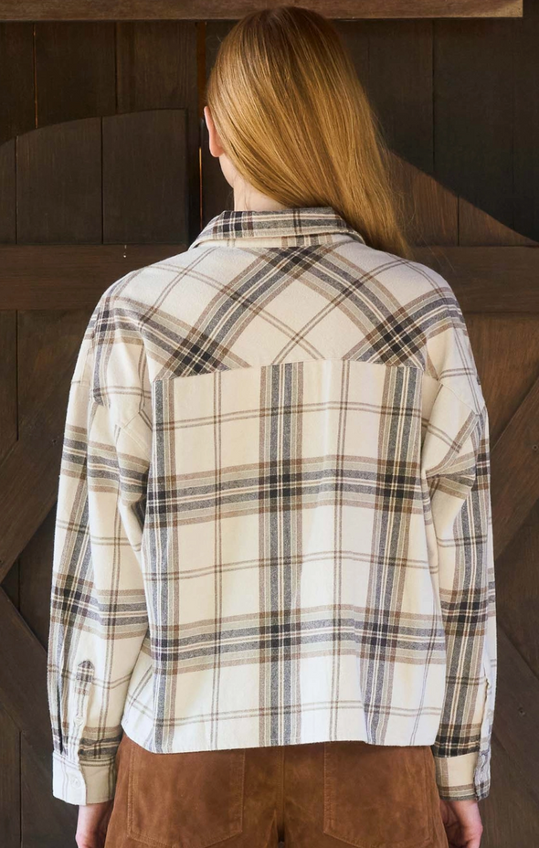 Allison Plaid Top