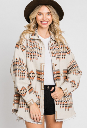 Marisol Aztec Shacket