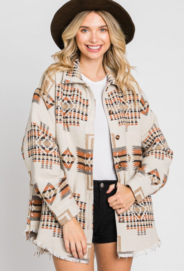 Marisol Aztec Shacket