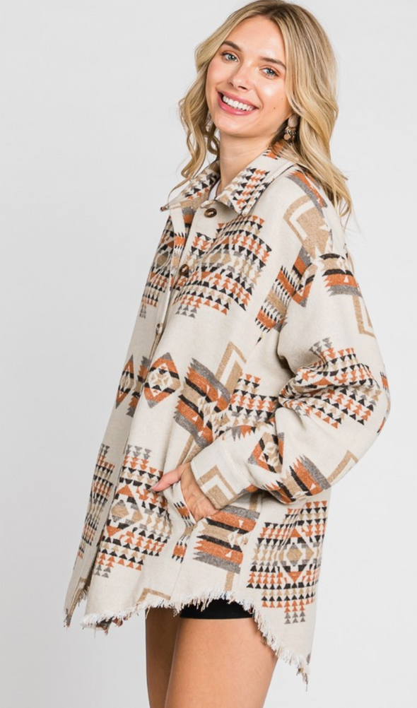Marisol Aztec Shacket