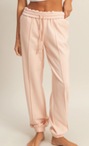Pintuck Joggers