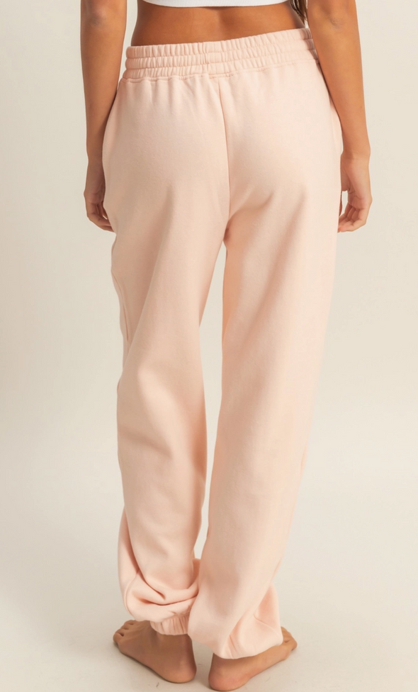 Pintuck Joggers