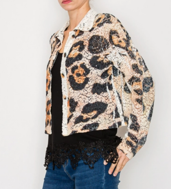 Luna Leopard Jacket
