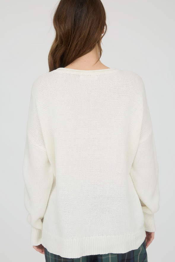 Western Boot Sweater