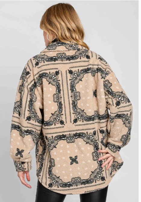 Ellise Sherpa Shacket