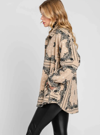 Ellise Sherpa Shacket