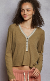 Polly Olive Top