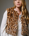 Leopard Fur Vest